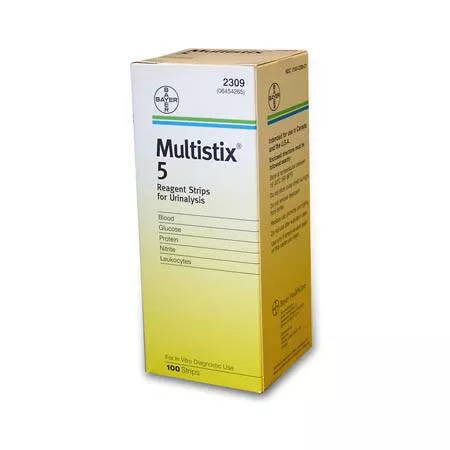 Siemens Regent Strips Multistix 100 per Bottle - M-527827-2156 | BT/1