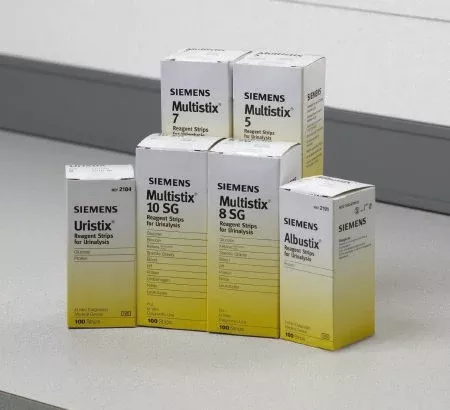 Siemens Regent Strips Uristix Glucose, Leucocytes, Nitrite, Protein 100 per Bottle - M-150679-4636 | Case of 12