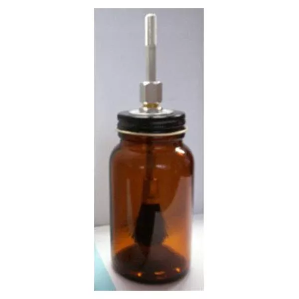 Siline & Johnson Company Dispenser Rubber Cement Glass 5oz Ea