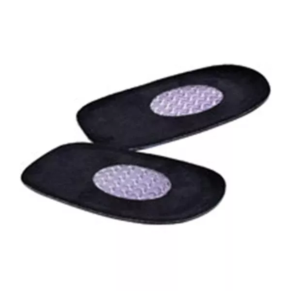 Silipos Cushion Active Mens Heel Black 2/Pk