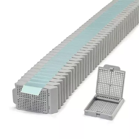 Simport Scientific Biopsy Cassette Histosette II Acetal Gray - M-1114428-2374 - Case of 2000