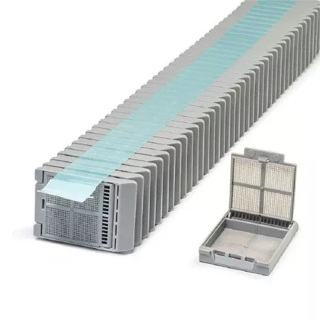 Simport Scientific Biopsy Cassette Micromesh™ Acetal Gray - M-1117712-1657 - Case of 2000