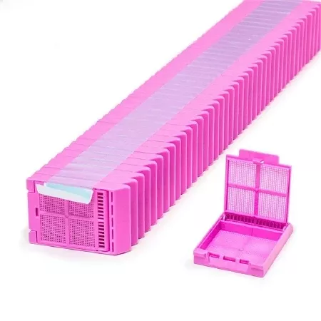 Simport Scientific Biopsy Cassette Micromesh™ Acetal Lilac - M-1113089-962 - Case of 2000