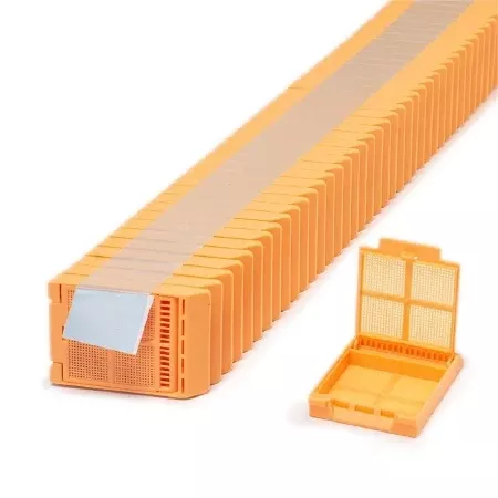 Simport Scientific Biopsy Cassette Micromesh™ Acetal Peach - M-1117710-3566 - Case of 2000