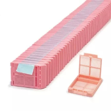 Simport Scientific Biopsy Cassette Micromesh™ Acetal Pink - M-1113093-2739 - Case of 2000