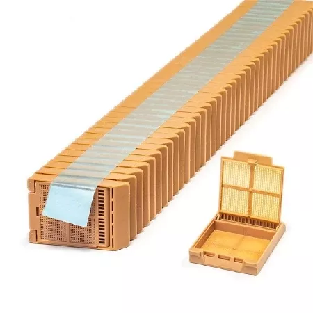 Simport Scientific Biopsy Cassette Micromesh™ Acetal Tan - M-1117711-424 - Case of 2000