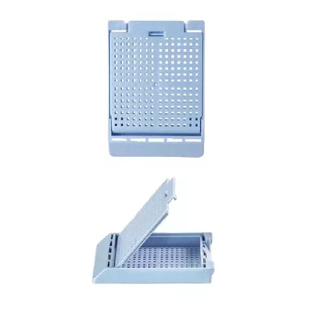 Simport Scientific Biopsy Cassette Slimsette™ Acetal Blue - M-1117731-4726 - Case of 2000