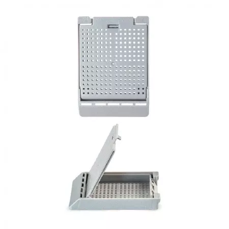 Simport Scientific Biopsy Cassette Slimsette™ Acetal Gray - M-1117734-2938 - Case of 2000