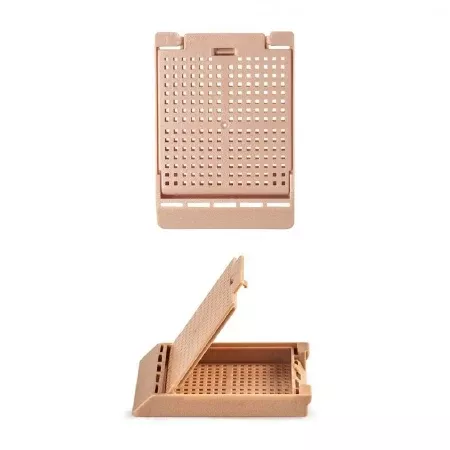 Simport Scientific Biopsy Cassette Slimsette™ Acetal Tan - M-1117733-1690 - Case of 2000