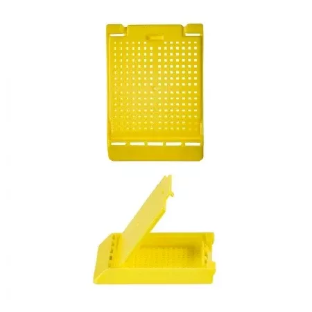 Simport Scientific Biopsy Cassette Slimsette™ Acetal Yellow - M-1117730-4784 - Case of 2000