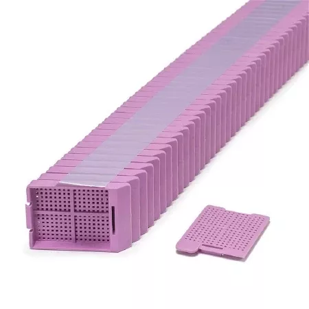 Simport Scientific Biopsy Cassette Swingsette™ Acetal Lilac - M-1117746-2214 - Case of 2000