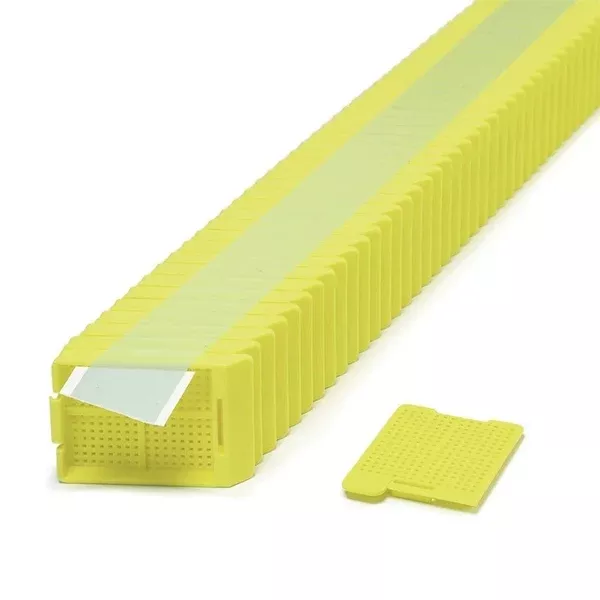 Simport Scientific Biopsy Cassette Swingsette™ Acetal Peach - M-1118630-1052 - Case of 2000