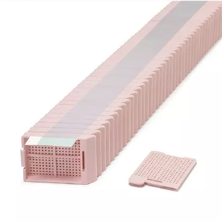 Simport Scientific Biopsy Cassette Swingsette™ Acetal Pink - M-1117750-48 - Case of 2000