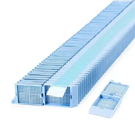 Simport Scientific Biopsy Cassette Unisette™ Acetal Blue - M-1113085-3523 - Case of 1000