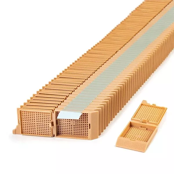 Simport Scientific Biopsy Cassette Unisette™ Acetal Tan - M-1117700-805 - Case of 1000