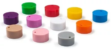 Simport Scientific Cap Insert Capinsert™ Yellow For Cryovial Tubes - M-1052538-3295 - Case of 500