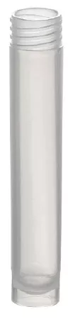 Simport Scientific Storage and Transport Tube Skirted Bottom Plain 12.5 X 76 mm 4 mL Without Color Coding Without Closure Polypropylene Tube - M-1035221-4382 - Case of 1000