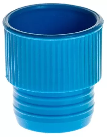 Simport Scientific T401 Series Tube Closure Polyethylene Plug Cap Blue 17 mm For 17 mm Test Tubes - M-1035195-1764 - Case of 4000