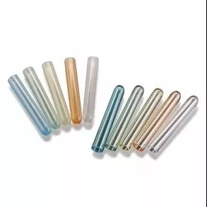 Simport Scientific Test Tube Round Bottom Plain 12 X 75 mm 5 mL Orange Without Closure Polypropylene Tube - M-1172428-4285 - Case of 1000