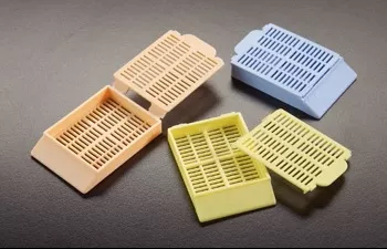 Simport Scientific Tissue Cassette Histosette I Acetal Yellow - M-1044523-6 - Case of 1500