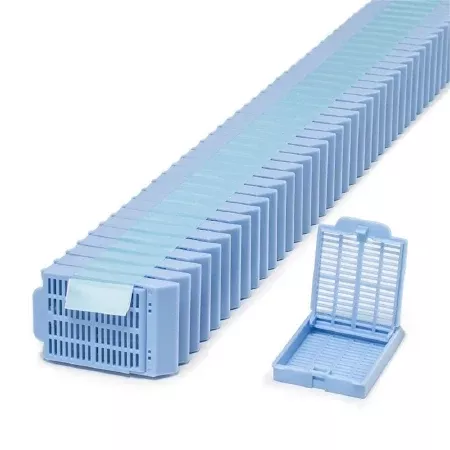 Simport Scientific Tissue Cassette Histosette II Acetal Blue - M-1114414-3891 - Case of 2000