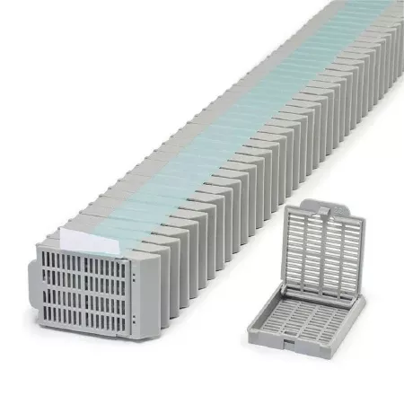Simport Scientific Tissue Cassette Histosette II Acetal Gray - M-1114417-2601 - Case of 2000