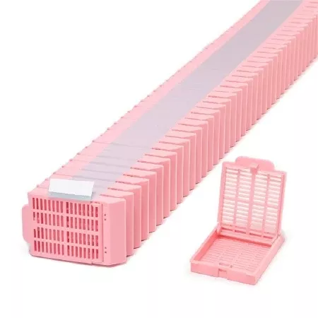 Simport Scientific Tissue Cassette Histosette II Acetal Pink - M-1114411-2162 - Case of 2000