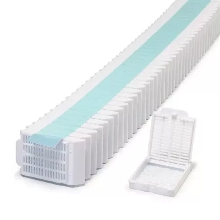 Simport Scientific Tissue Cassette Histosette II Acetal White - M-1114410-23 - Case of 2000