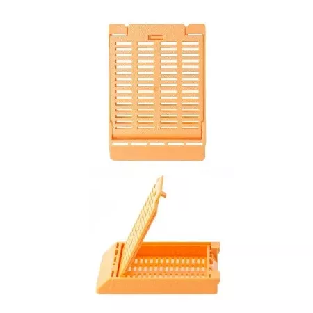 Simport Scientific Tissue Cassette Slimsette™ Acetal Peach - M-1117721-4776 - Case of 2000