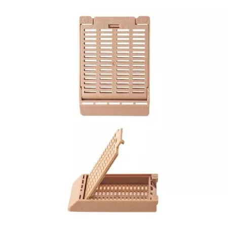 Simport Scientific Tissue Cassette Slimsette™ Acetal Tan - M-1117722-960 - Case of 2000