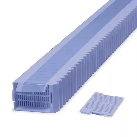 Simport Scientific Tissue Cassette Swingsette™ Acetal Blue - M-1117742-4067 - Case of 2000
