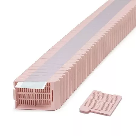 Simport Scientific Tissue Cassette Swingsette™ Acetal Pink - M-1117739-719 - Case of 2000