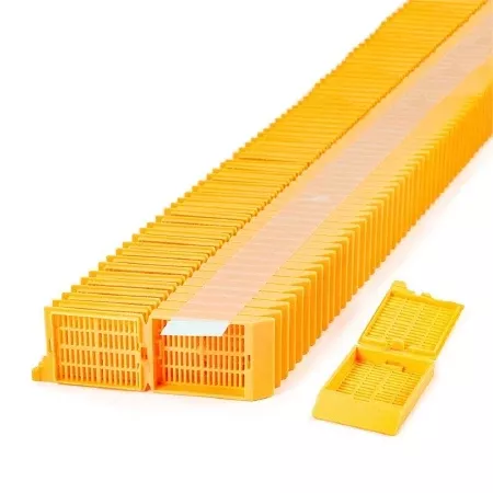 Simport Scientific Tissue Cassette Unisette™ Acetal Peach - M-1113075-4818 - Case of 1000