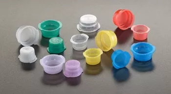 Simport Scientific Vacucap™ T402 Series Tube Closure LDPE Flanged Plug Cap Lavender 16 mm For 16 mm Blood Collection and Culture Tubes NonSterile - M-1035204-3569 - Case of 6000