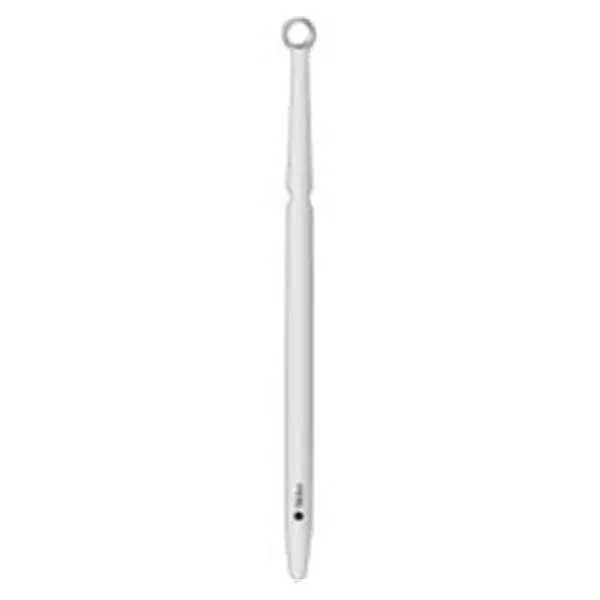 Sklar Instruments Curette Dermal 5-1/2" Straight 4mm Tip SS/Plstc Disp 25/Bx