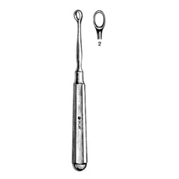 Sklar Instruments Curette Piffard 6" #2 Ea