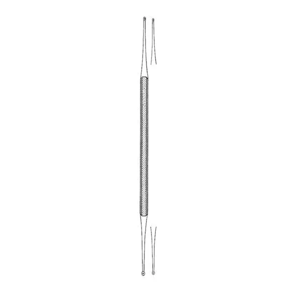 Sklar Instruments Curette Podiatry Excavator 5-1/2" #58-1/2 1.5/2mm Tp SS W/ Hl EA