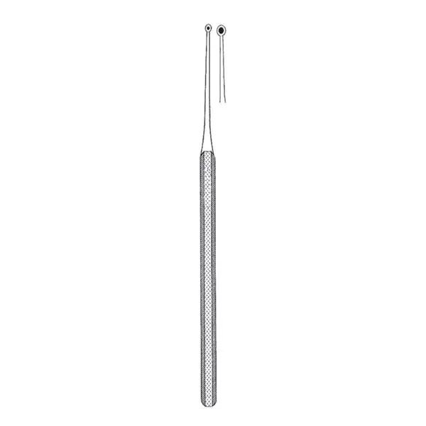Sklar Instruments Curette Podiatry Excavator 5" #58-3 2.5mm Round Tip SS W/ Hl Ea