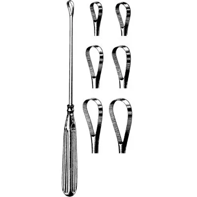 Sklar Instruments Curette Uterine Sims 11" 6/Set