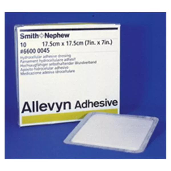 Smith & Nephew Wound Care Dressing Allevyn Hydrcllr 3x3" Strl Adh NAdh Absorbent LF 10/Bx