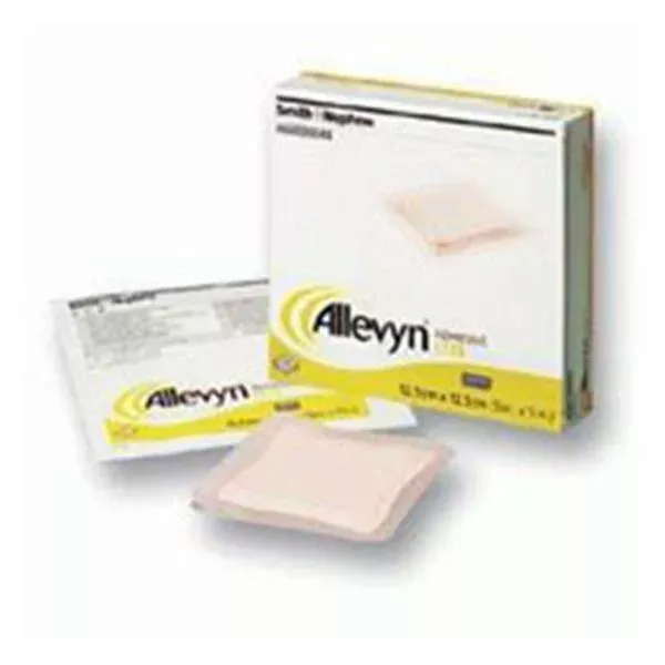 Smith & Nephew Wound Care Dressing Allevyn Hydrcllr 5x5" Strl Adhs NAdhr Absorbent LF 10/Bx