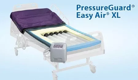 Span America Mattress Coverlet PressureGuard Easy Air XL 42 X 80 Inch Fluid Proof / Bacteriostatic Fabric For PressureGuard Easy Air XL Bariatric Mattresses - M-665765-1222 | Each