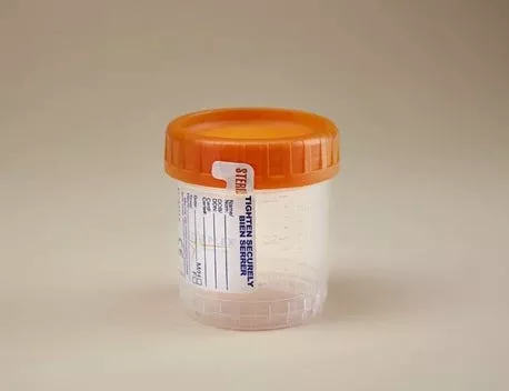 Starplex Scientific Corporation Specimen Transport Container StarCLICK 100 Polypropylene 100 mL (3.4 oz.) Screw Cap Patient Information NonSterile - M-1111863-3479 - Case of 400