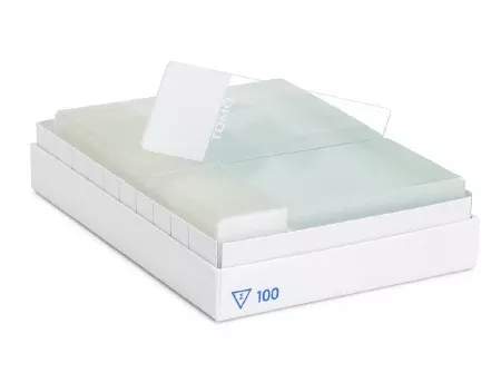 StatLab Medical Products Adhesion Microscope Slide TOMO 25 X 75 X 1 mm White - M-1018098-2990 - Box of 100