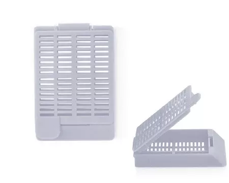 StatLab Medical Products Biopsy Cassette Gray - M-1106370-1560 - Box of 500