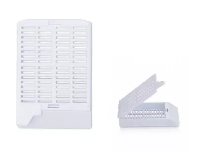 StatLab Medical Products Embedding Cassette Unisette™ Acetal White - M-1087316-4264 - Case of 1000