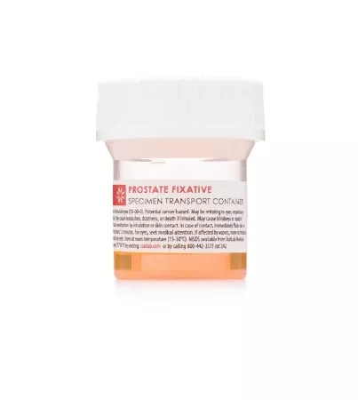 StatLab Medical Products Prefilled Formalin Container Polypropylene 10 mL Fill in 20 mL (0.67 oz.) Screw Cap Warning Label NonSterile - M-1018624-1119 - Case of 500