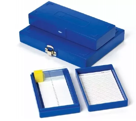 StatLab Medical Products Slide Box Storage 100 Slide Holds - M-1002272-4184 | Each