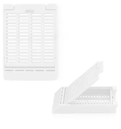 StatLab Medical Products Tissue Cassette Slimsette Acetal White - M-1114942-2146 | Case of 2000