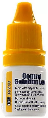 Strategic Products Group Inc Blood Glucose Control Solution Unistrip Blood Glucose Testing 4 mL Low Level - M-1080458-3735 | Each